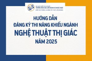 Hướng dẫn đăng ký thi Năng khiếu ngành nghệ thuật thị giác